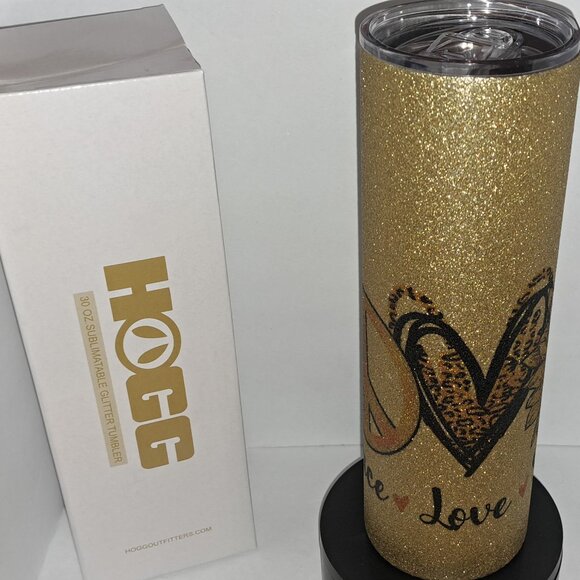 Fall Glittery 30oz Tumblers - Picture 1 of 12